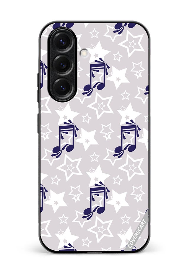 COVERSCART Protective Case Cover For Samsung Galaxy A56 Music Pattern Design Multicolour