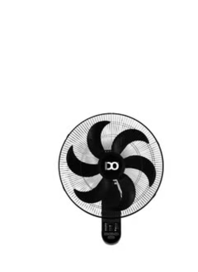 IDO - iDO Wall Fan 18 Inch 6 Blades, Black – WF18-BK - Image 1