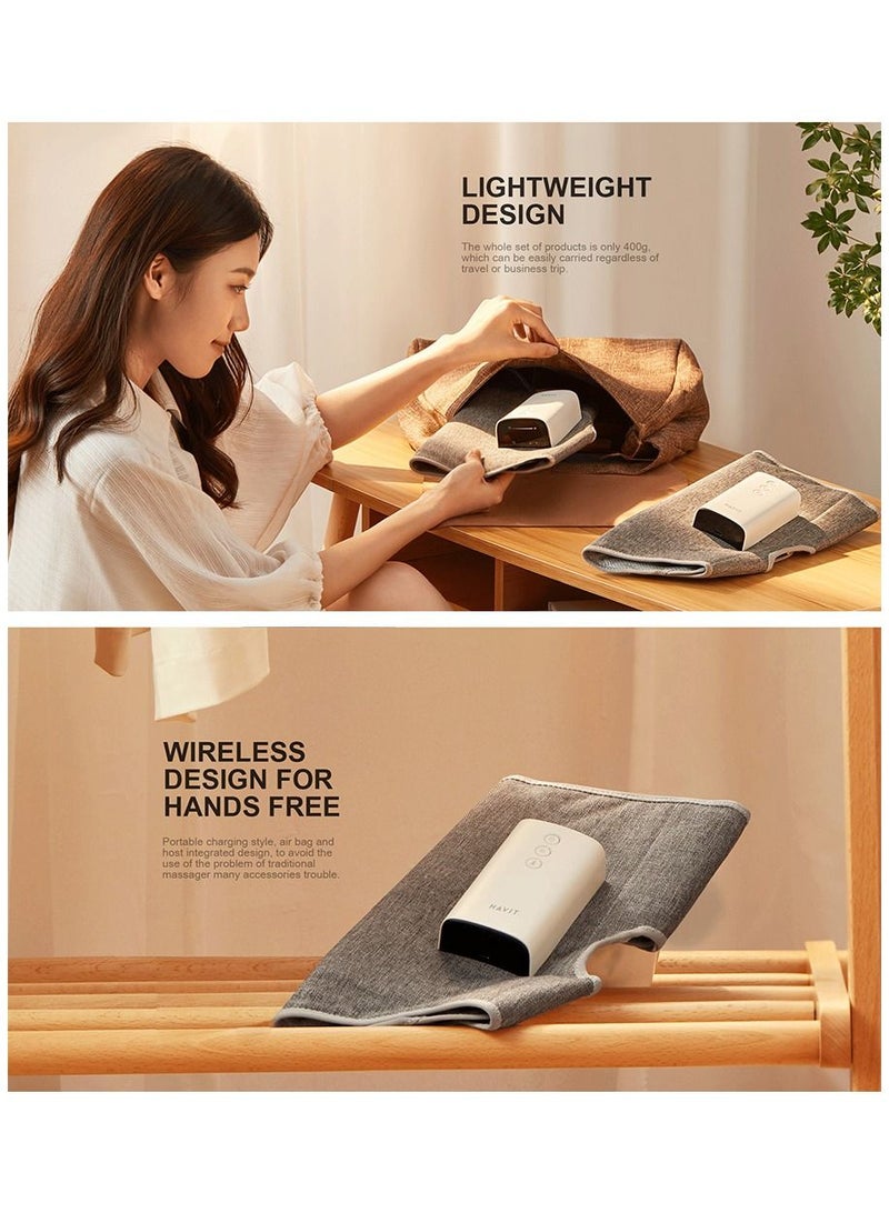 HAVIT Portable Calf Massager ,Wireless , Air Compression Massage - Image 5