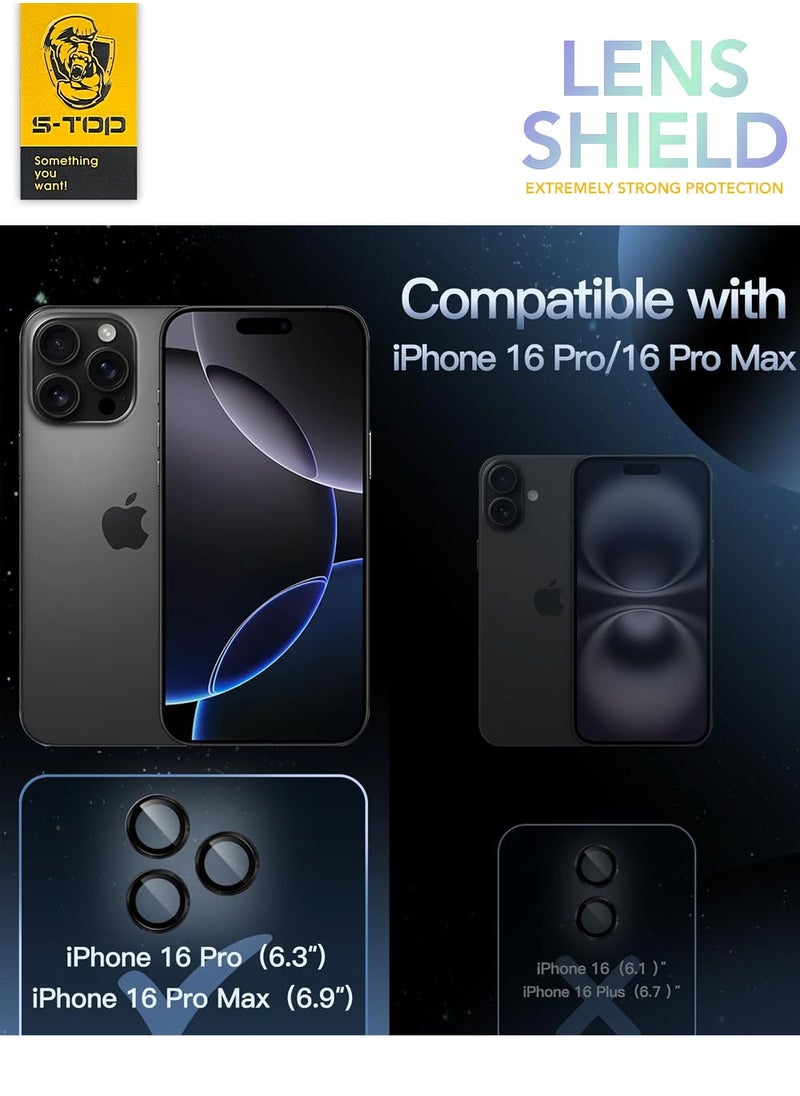 S-TOP - The Perfect Lens Protector for Your iPhone 16 Pro/16 Pro Max – Maximum Protection with Modern Elegance - Image 1