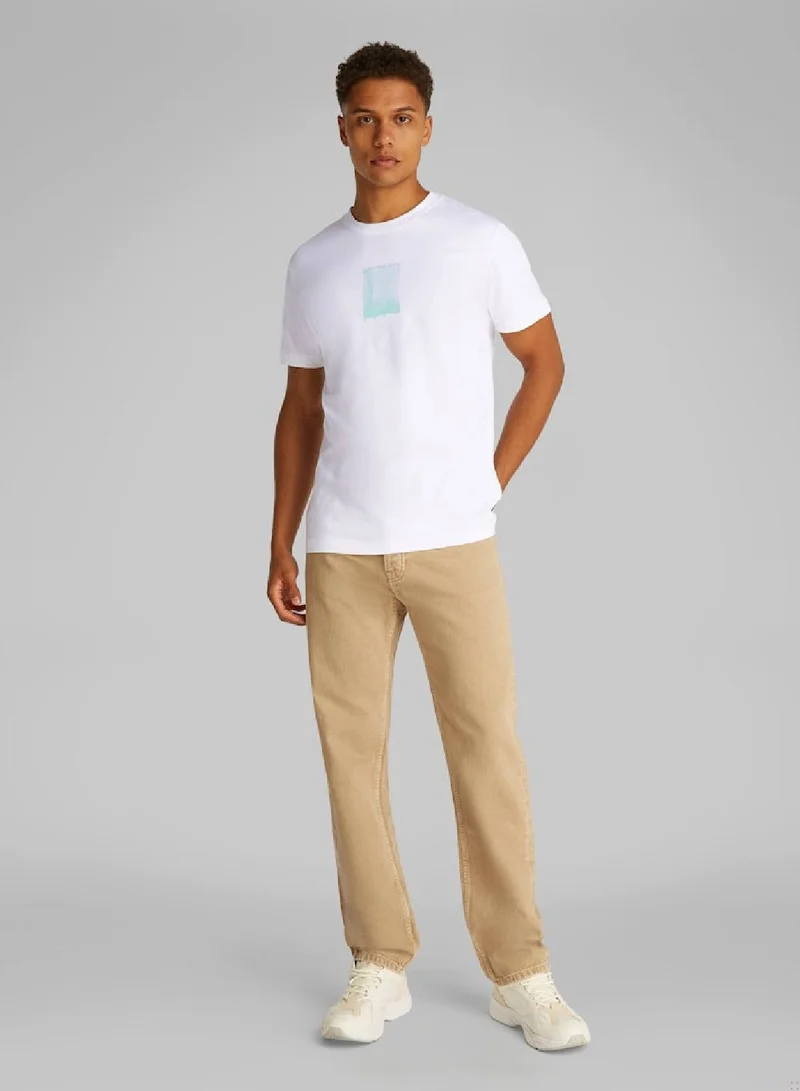 Calvin Klein Jeans Brush Stroke Graphic T-Shirt