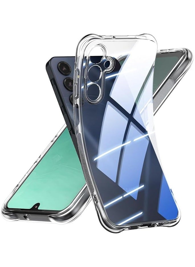 Fankalo غطاء هاتف لجهاز Samsung Galaxy A16 شفاف كريستالي فائق النحافة مضاد للخدش مقاوم للصدمات غطاء خلفي من TPU - Image 1