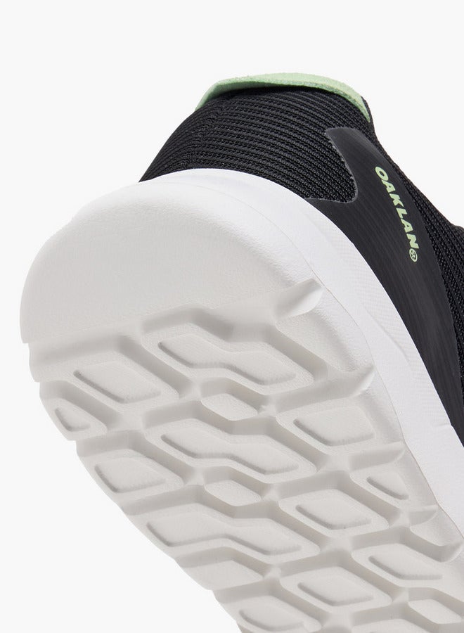 Oaklan by Shoexpress Boys Logo Detail Sports Shoes with Hook and Loop Closure  - Image 5
