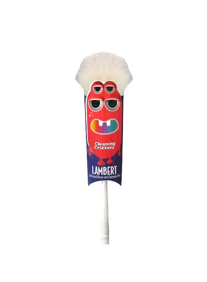 ETTORE Extendable Multi-Surface Lambert Sheepskin Duster White and Beige 32003-K12 - Image 3