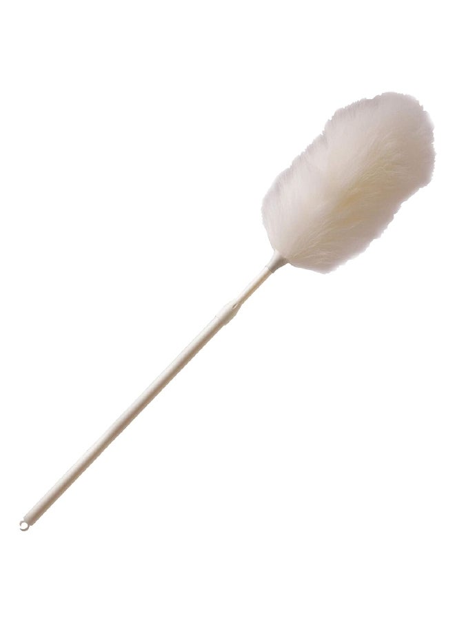 ETTORE Extendable Multi-Surface Lambert Sheepskin Duster White and Beige 32003-K12 - Image 2