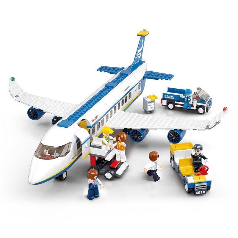 Sluban Aviation Blocks Plane Bricks Toy-Airbus (M38-B0366), 463 pieces - Image 1