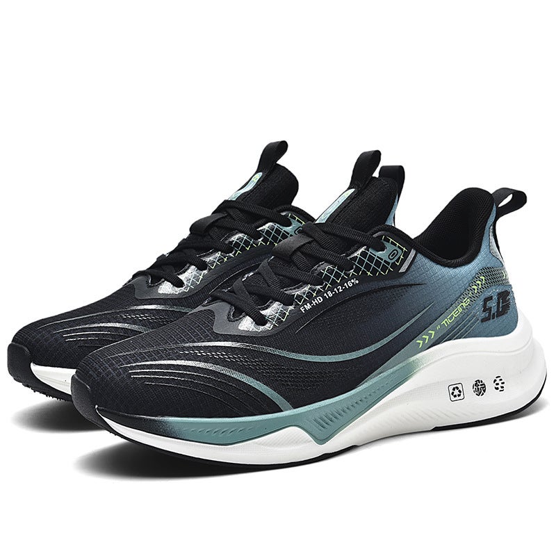 Medium And Large Children'S Running Shoes, Men'S Shoes, Breathable Middle School Students' Sports Training Shoes, Teenagers' Outdoor Sports Shoes - Image 1