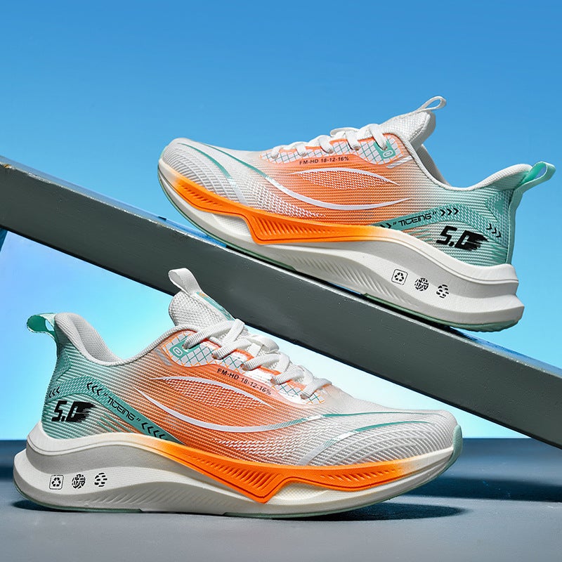 Medium And Large Children'S Running Shoes, Men'S Shoes, Breathable Middle School Students' Sports Training Shoes, Teenagers' Outdoor Sports Shoes - Image 3