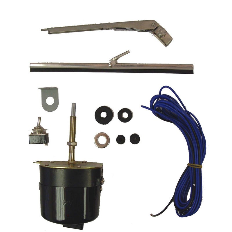 OmixAda  1910102  Windshield Wiper Motor Conversion Kit 12 Volt  OE Reference 12V  Fits 19411968 Willys