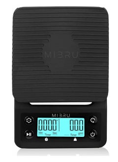 MIBRU Electronic digital kitchen scale for specialty coffee with coffee cleaning brush  - Image 3