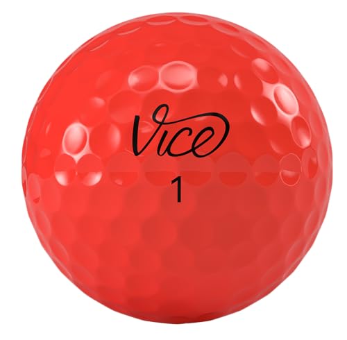Vice Golf Vice Pro Soft Golf Balls, Red (One Dozen) - Image 2