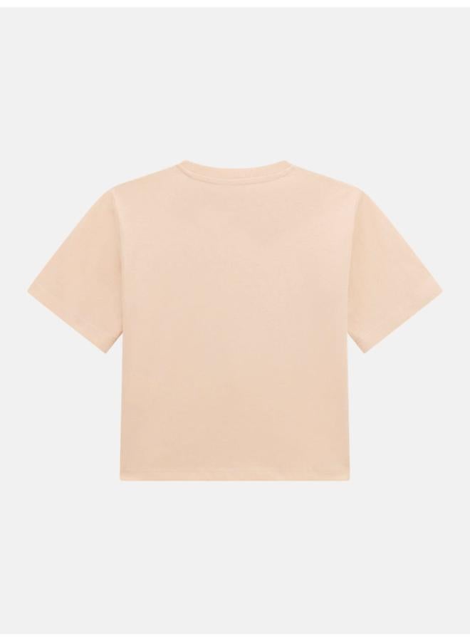 GUESS Kids Slogan Crew neck T-Shirt - Image 2