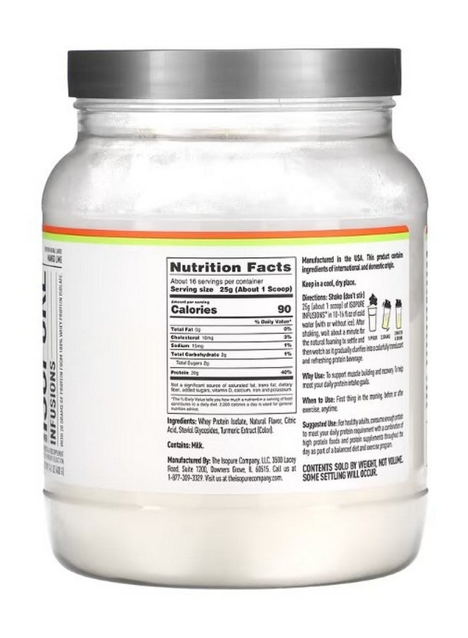 آيزوبيور Infusions Protein Powder Mango Lime 14.1 oz 400 g - Image 2