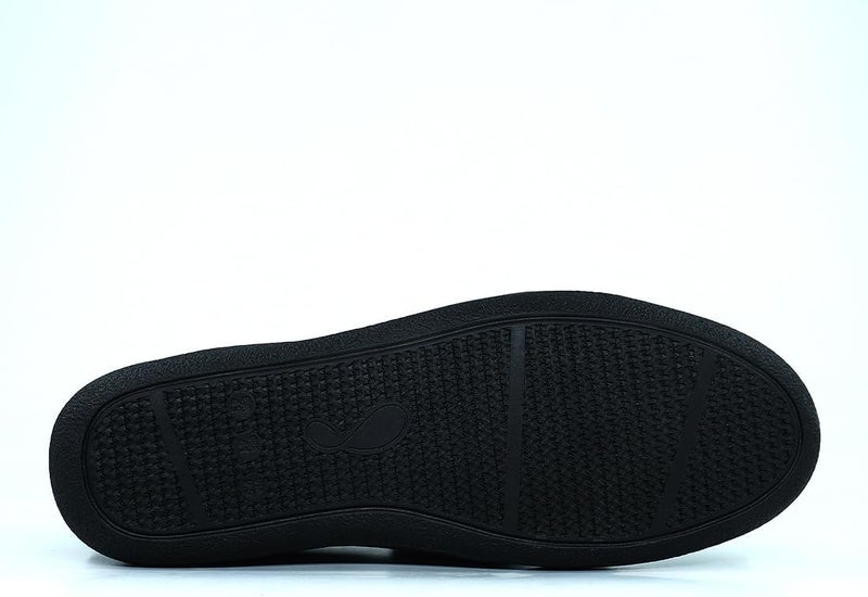 Hush Puppies أحذية هاش بايبيز الجلدية السوداء سهلة الارتداء - Image 5