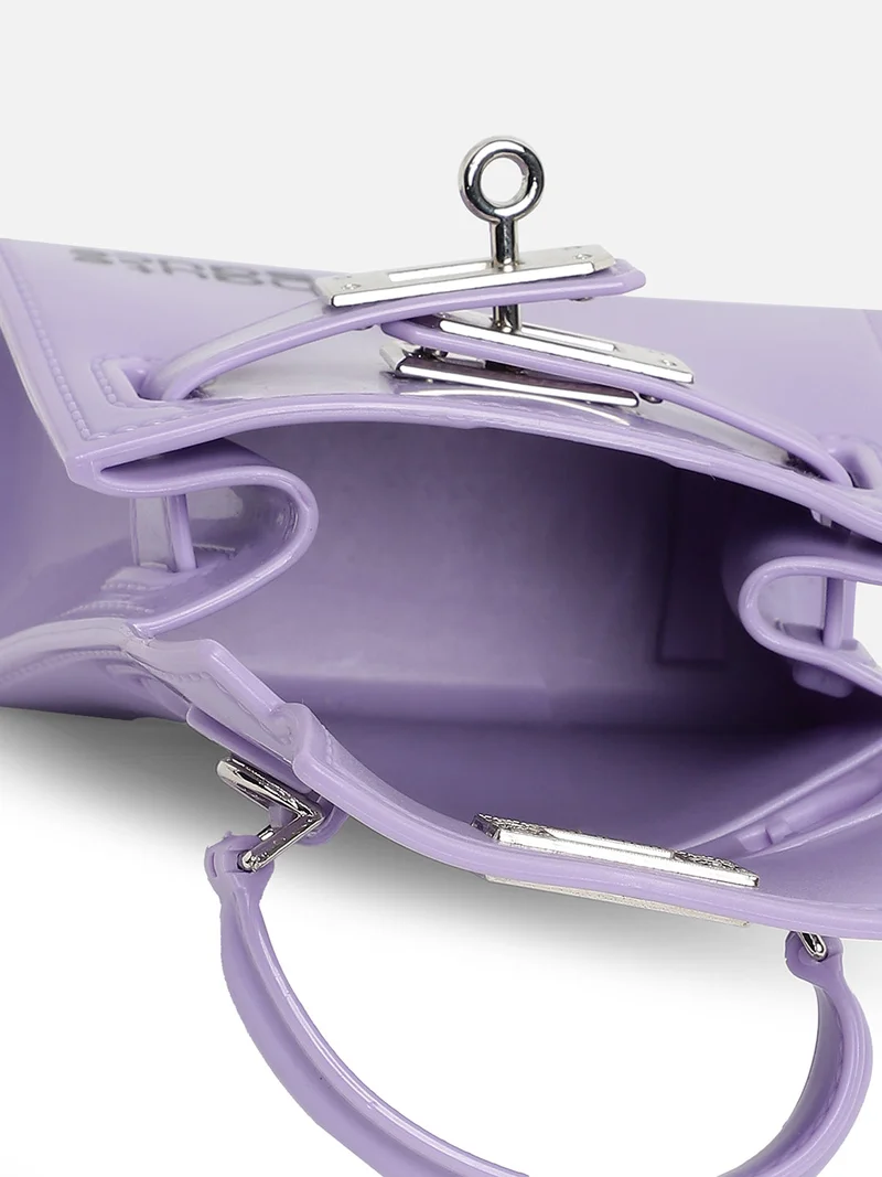 صوص هاوت Lilac Solid Acrylic Mini Bag