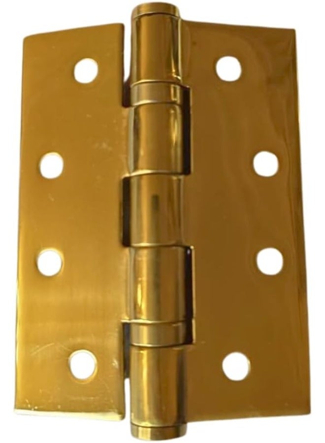 Yale 102mm x 102mm Stainless Steel Ball Bearing Butt Hinge - Fire Rated, Anti-Corrosion for Interior & Exterior Doors (Gold) - Image 5