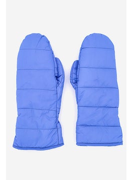Quilted Oven Mitts, Blue