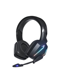 Soyto SY-G20 RGB Dual Streamer Gaming Computer Headset, Style: Lighting Version (Black)