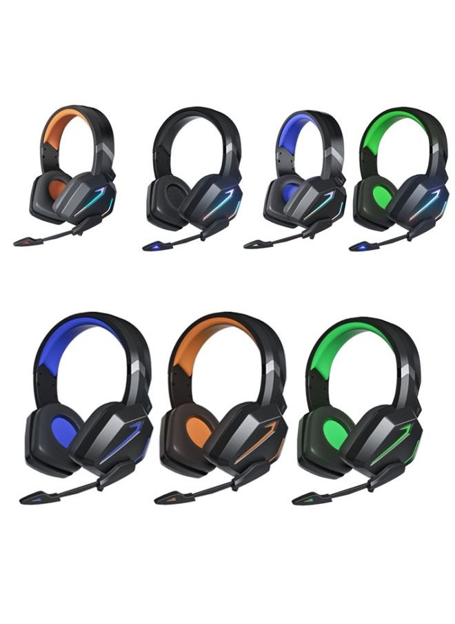 BURAQ - Soyto SY-G20 RGB Dual Streamer Gaming Computer Headset, Style: Lighting Version (Black) - Image 1