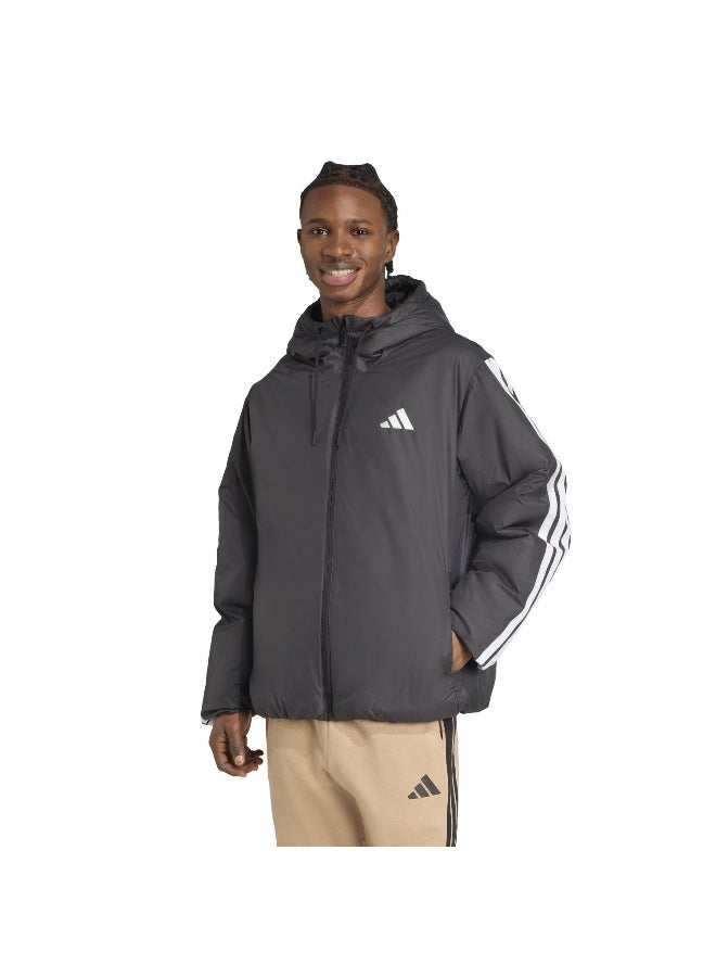 Adidas Ess 3S Ins Hd J Black Outdoor Jackets For Men XS - Image 2