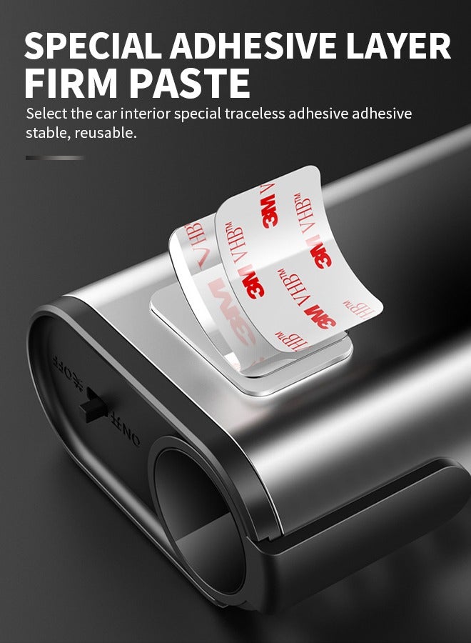 Car Parking Card Number, Digital Roller Design, Solar Charging, Automatic Light at Night, Use Traceless Adhesive - Image 5