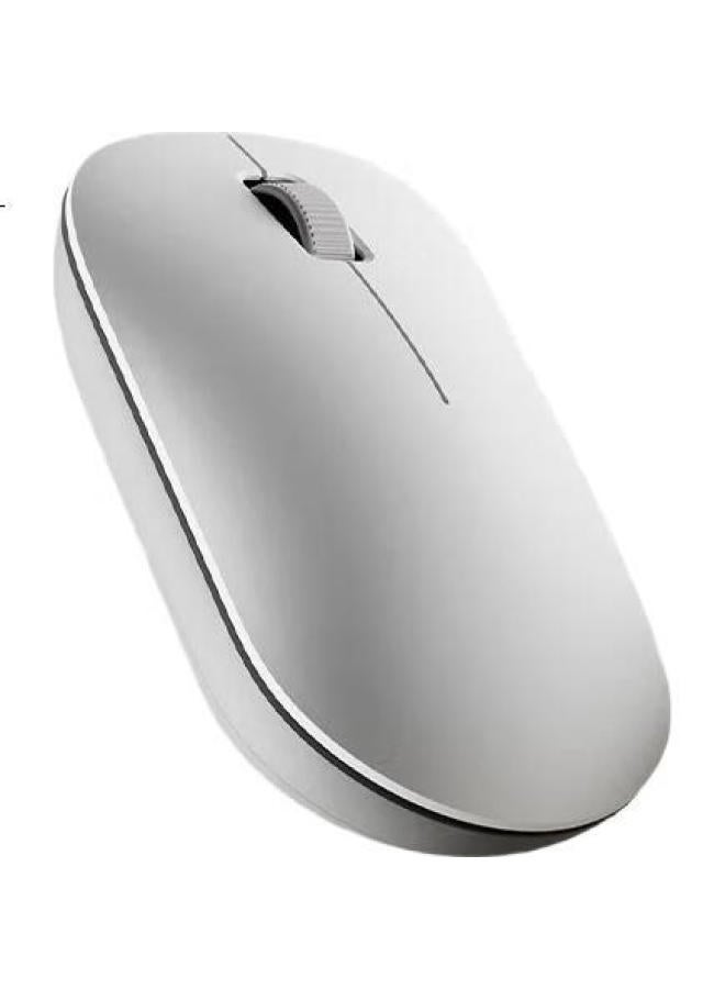 M I Xiaomi Wireless Keyboard And Mouse Combo, 3 Plain White And Gray, Slim And Portable, Full-size 104-key Keyboard And Mouse, 2.4g Wireless Transmission, For Computer And Laptop Office Use, Keyboard And Mouse Set - Image 2