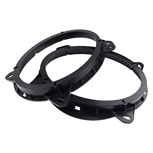 DKMUS 6" x 9" Front Door Speaker Mount Adapter for Subaru Forester Impreza Toyota 4Runner Avalon Highlander Tacoma Prius Sequoia Tundra with Wiring Harness - Image 2