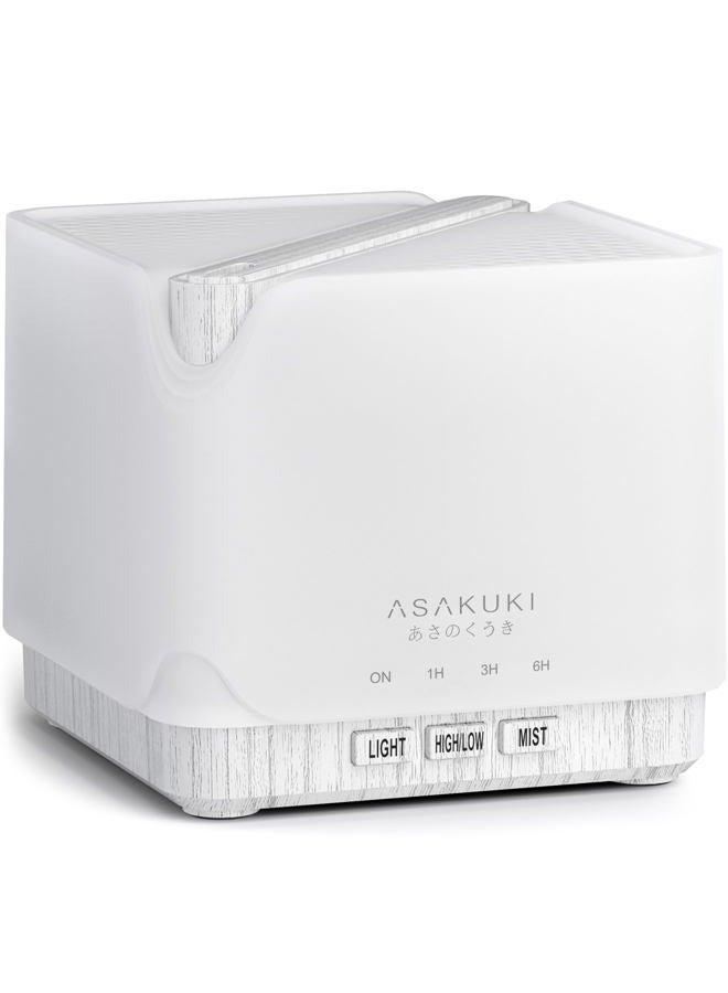 ASAKUKI 700ml Premium, Essential Oil Diffuser, 5 in 1 Ultrasonic Aromatherapy Fragrant Oil. - Image 1