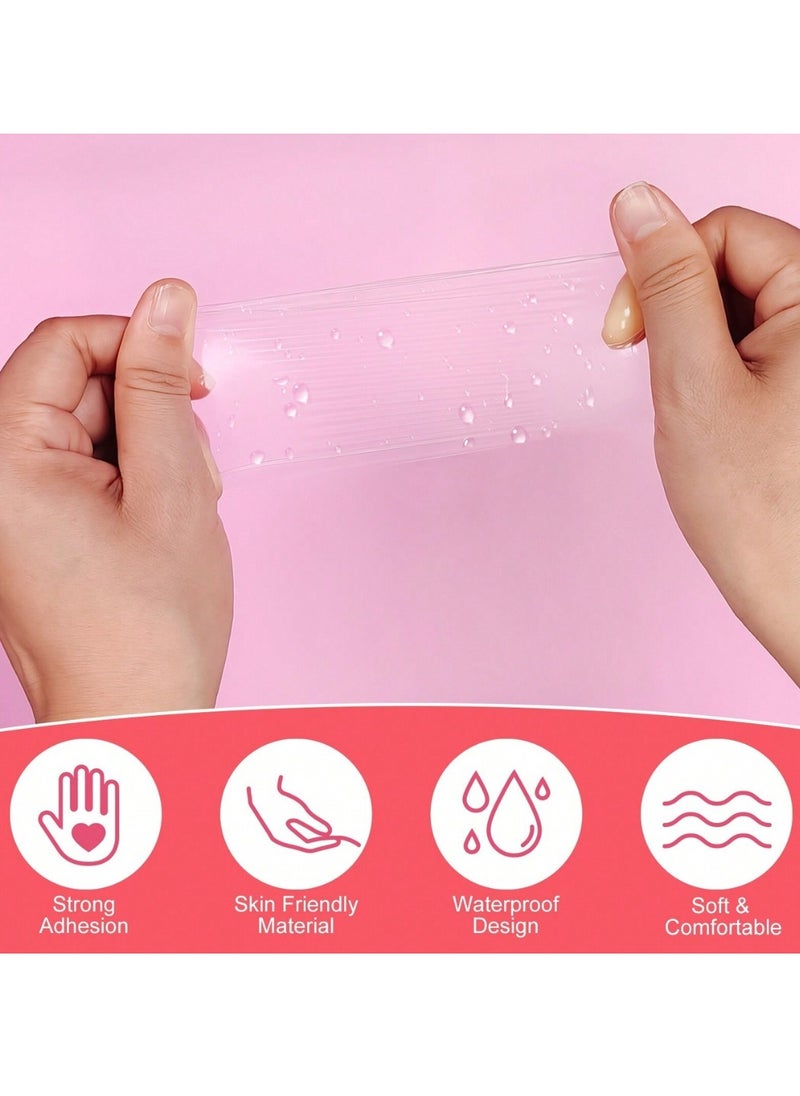Sefudun - 18Pcs Anti Rub Patches Clear Thigh Inner Anti Chafing Pads Chafe Protection Skin Tape Sticker Paste Transparent Self Adhesive Chub Rub Patch  Invisible Body Friction Tape Patches - Image 1