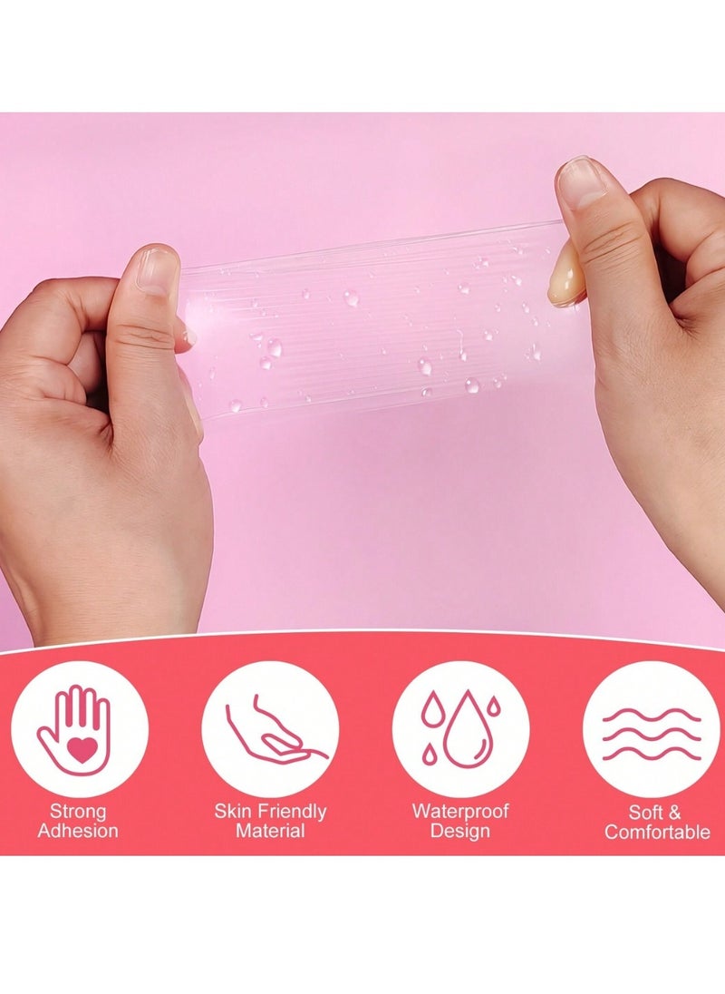 Sefudun - 18Pcs Anti Rub Patches Clear Thigh Inner Anti Chafing Pads Chafe Protection Skin Tape Sticker Paste Transparent Self Adhesive Chub Rub Patch  Invisible Body Friction Tape Patches - Image 1