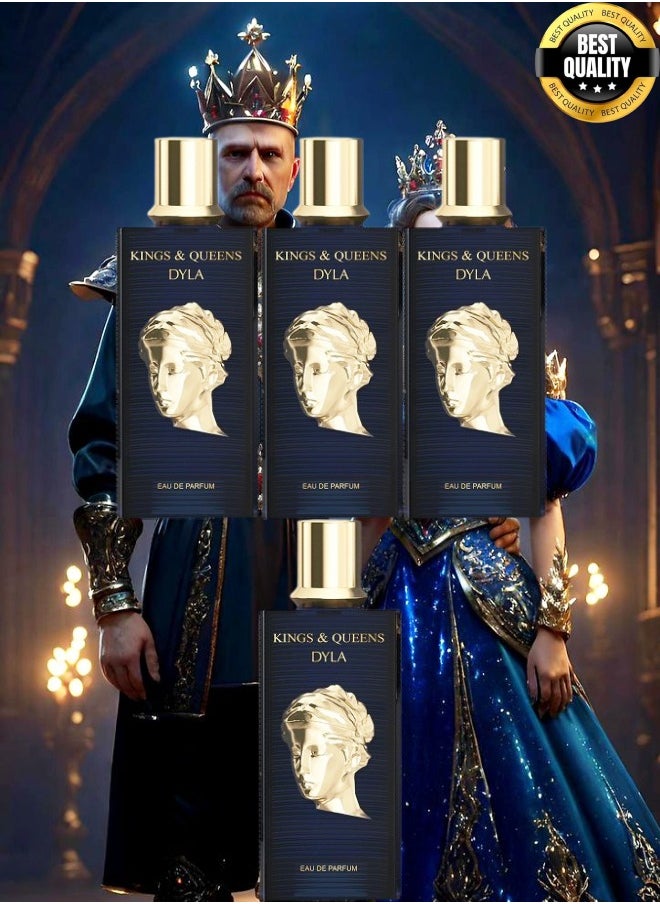 AMARAN 4 Pieces King And Queens Dyla Amaran Perfume EDP 100ML  - Image 1