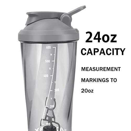 VOLTRX Premium Electric Protein Shaker Bottle, Made with Tritan - BPA Free - 24 oz Vortex Portable Mixer Cup/USB Rechargeable Shaker Cups for Protein Shakes - Image 5