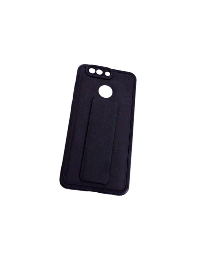 Huawei Nova 2 Plus Stand Case & Cover Black