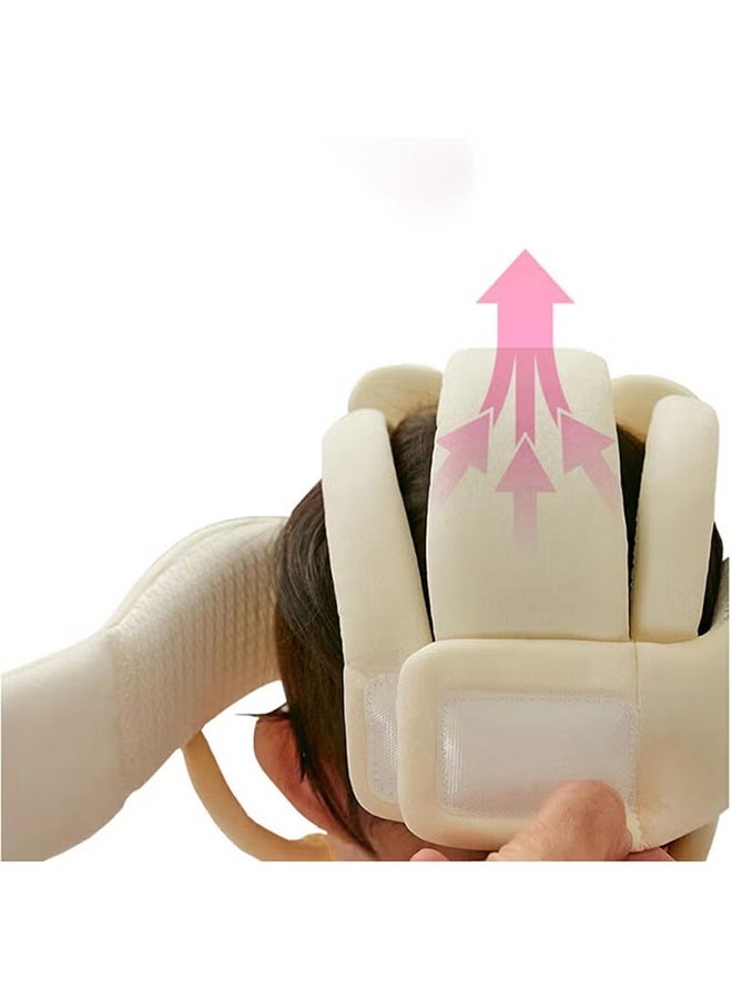 أجريون ​ خوذة أمان أطفال، غطاء حماية رأس، واقيات رأس أطفال، قبعة مصدمات كرتونية أرنب. - Image 4