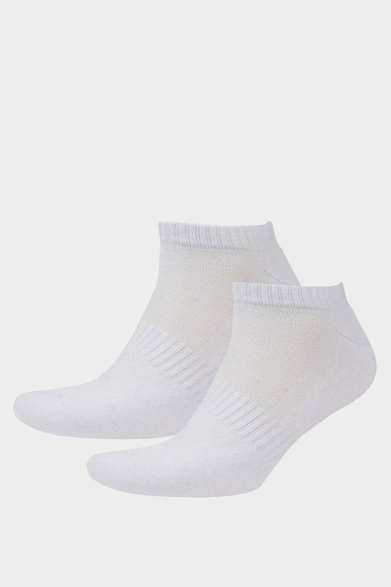 DeFacto White Man 2 piece Short Socks Casual - Image 1