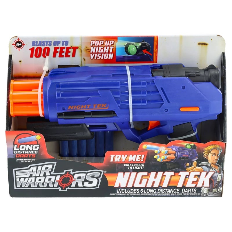 Buzz Bee Air Warriors Night Tek Foam Bun 6 Soft Bullets - 55720 - Image 1