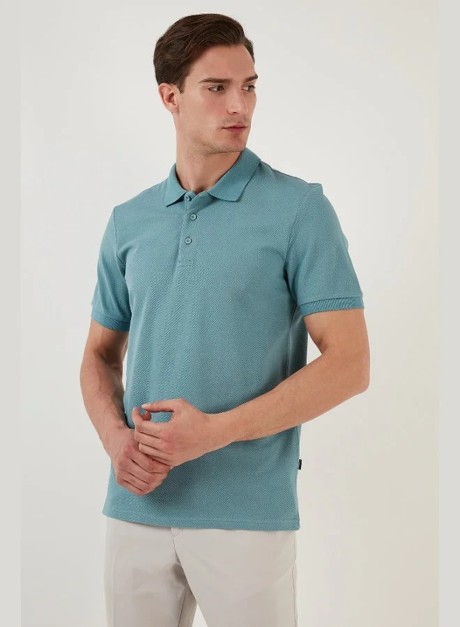 Buratti  Buratti Cotton Regular Fit Button-Down Polo Collar T-Shirt Men's POLO COLLAR T-SHIRT 5902127 for Men | Best Price UAE