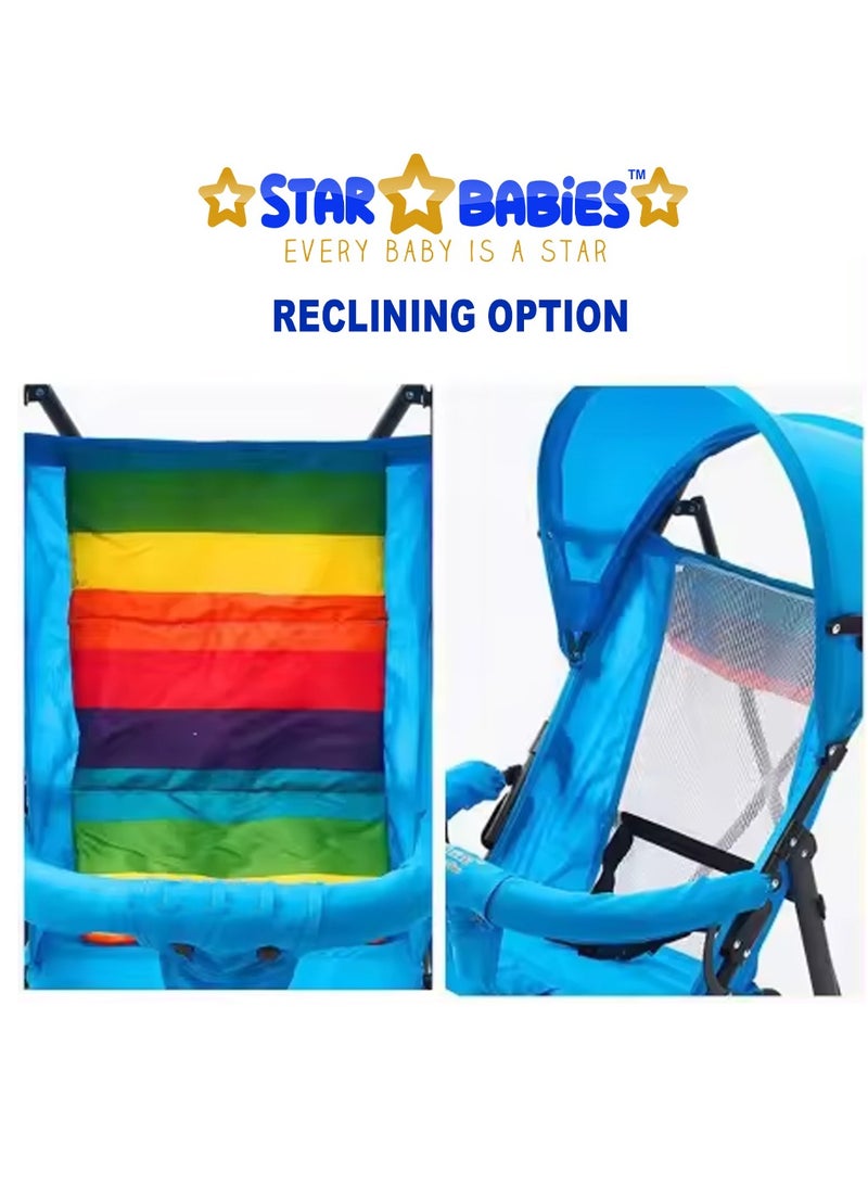 Star Babies Buggy - Blue - Image 3