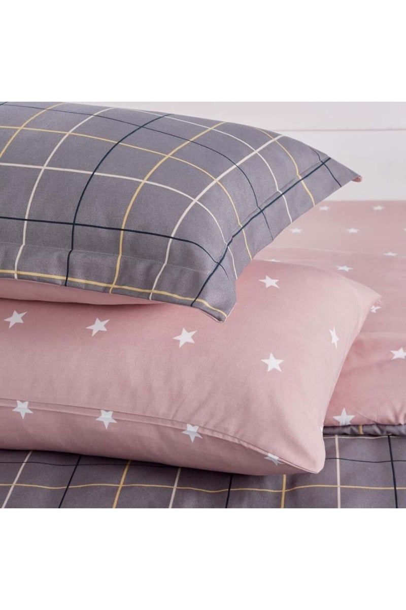 Melen Summer Single and a Half Bedspread – 4 Pieces – Layton – Dark Gray – Skin - Image 3