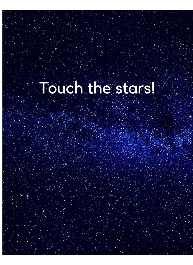 Sky Notebook: Dream higer than the sky! Touch the stars! Happy Notebook / Journal Gift: 120 Pages - 8.5 x 11 inches  - Image 2