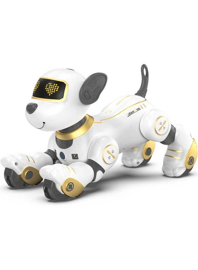 Remote Control Robot Dog Toy for Kids, Programmable Robotic Puppy, Smart Interactive Stunt Robot Dog Toy for Kids 3-8 Year Gift - Image 1