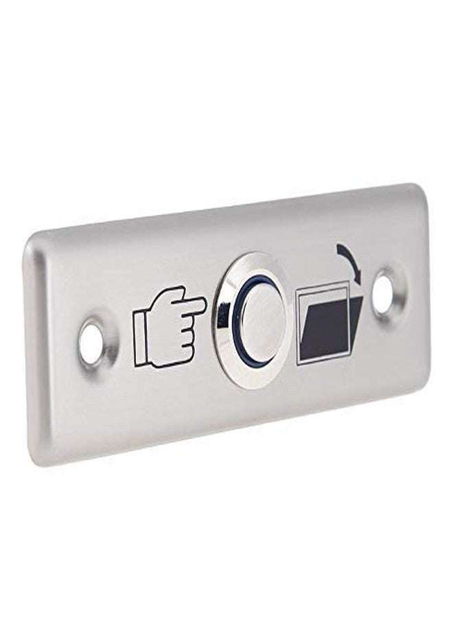 Stainless Steel Square Switch Button Panel Door Exit Home Push Release for RFID Access Control System - Image 3