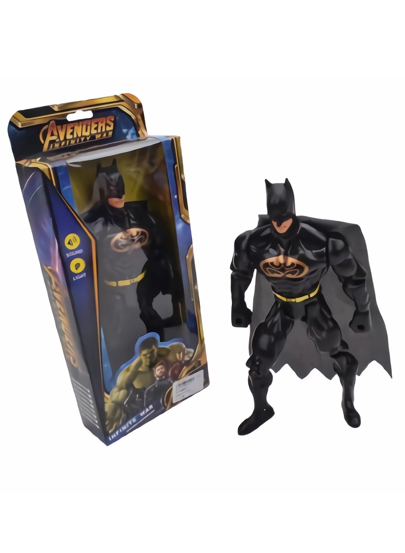 باتمان مجسم شخصية باتمان للأولاد – لعبة حركة رائعة لمحبي الأبطال الخارقين - Image 1
