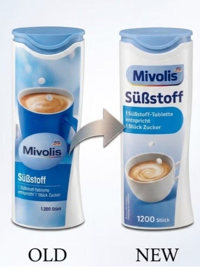 Mivolis Sweetener Tablets 1200 Sticks 72grams - Image 2