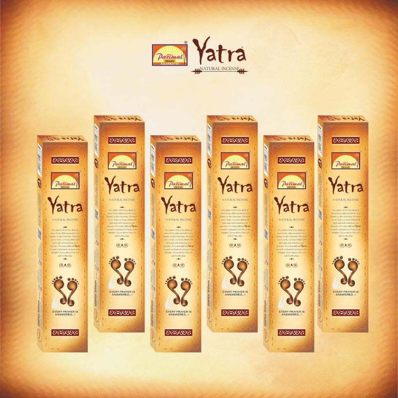 PARIMAL yatra Incense Sticks | Aromatic AGARBATHI | - 24 G x 6 = 144 Grams | Agarbatti for Pooja, Charcoal Free Incense Sticks,100% | - Image 4