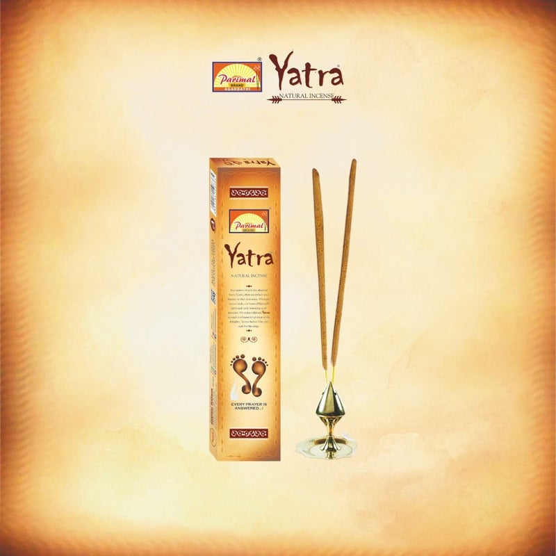 PARIMAL yatra Incense Sticks | Aromatic AGARBATHI | - 24 G x 6 = 144 Grams | Agarbatti for Pooja, Charcoal Free Incense Sticks,100% | - Image 2