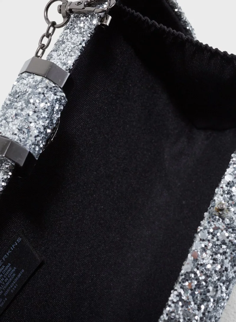 DOROTHY PERKINS Glitter Box Clutch