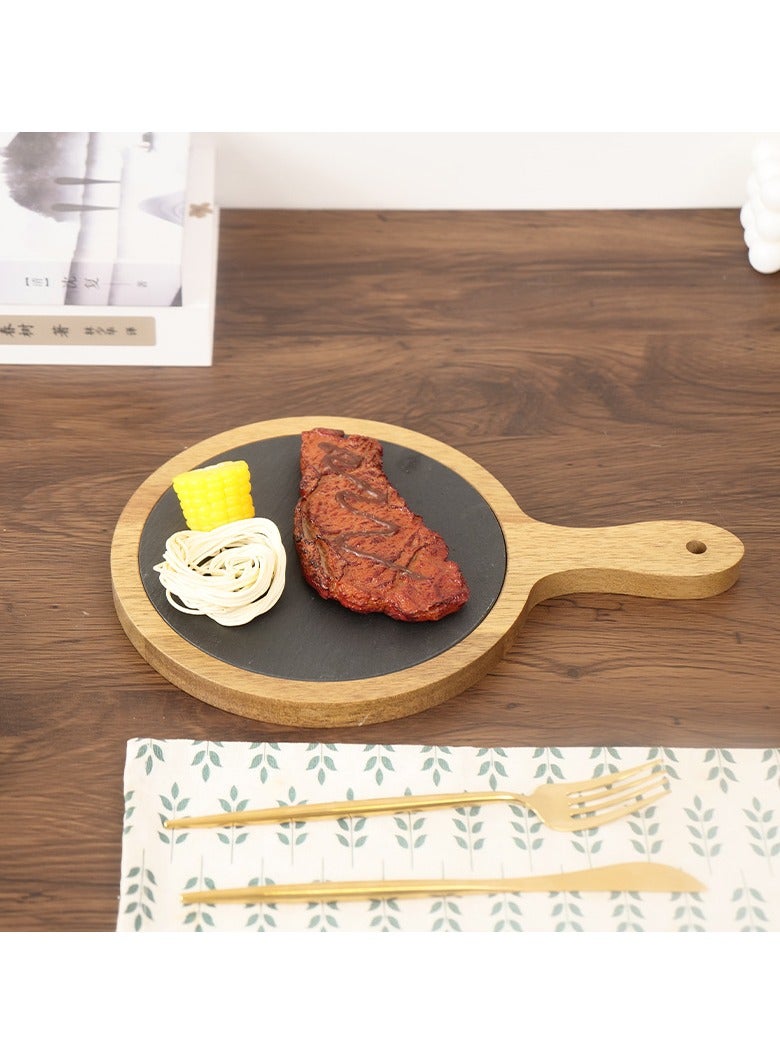 عام **صينية تقديم ستيك (30.5×20.5×1.6 سم) - مقاومة للحرارة والتسرب، مثالية للمنزل والمطعم** - Image 2