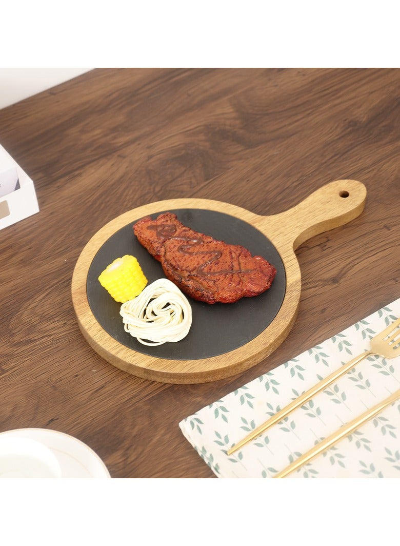 عام **صينية تقديم ستيك (30.5×20.5×1.6 سم) - مقاومة للحرارة والتسرب، مثالية للمنزل والمطعم** - Image 3