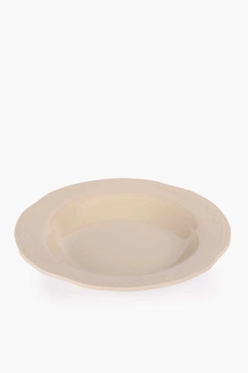 Carina Melamine Deep Plate with Decorative Edge (23cm) - Image 1